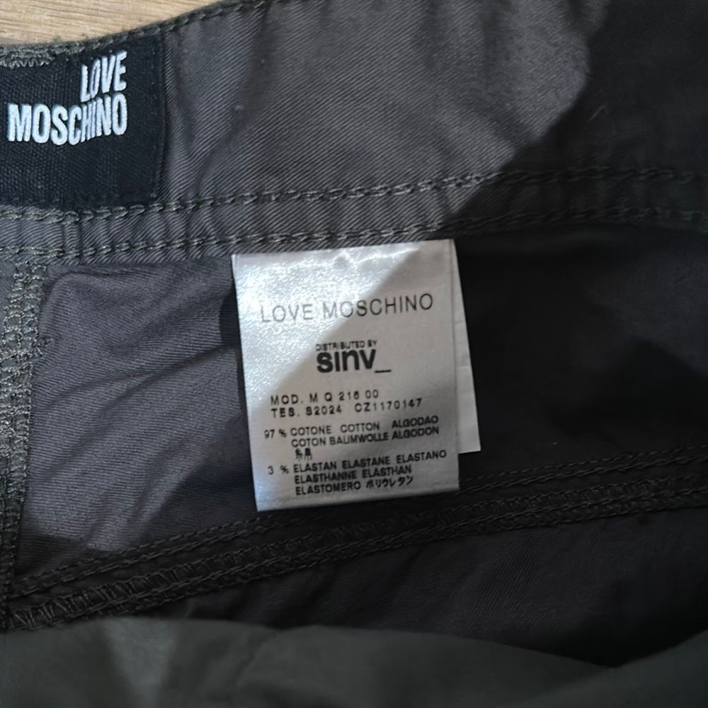 Moschino Men's Grey/Green Jeans - Picture 3 of 5